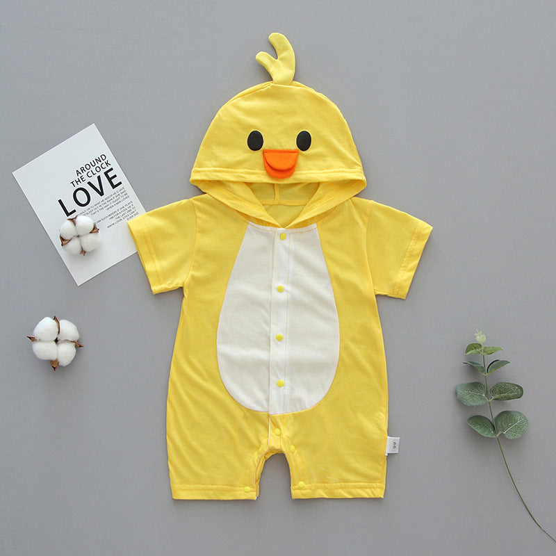 Summer baby romper for boys and girls