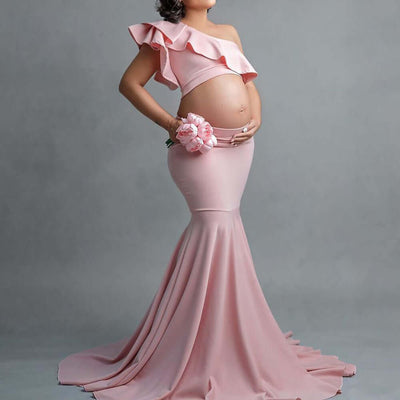 Sexy Long Dress For Pregnant Women