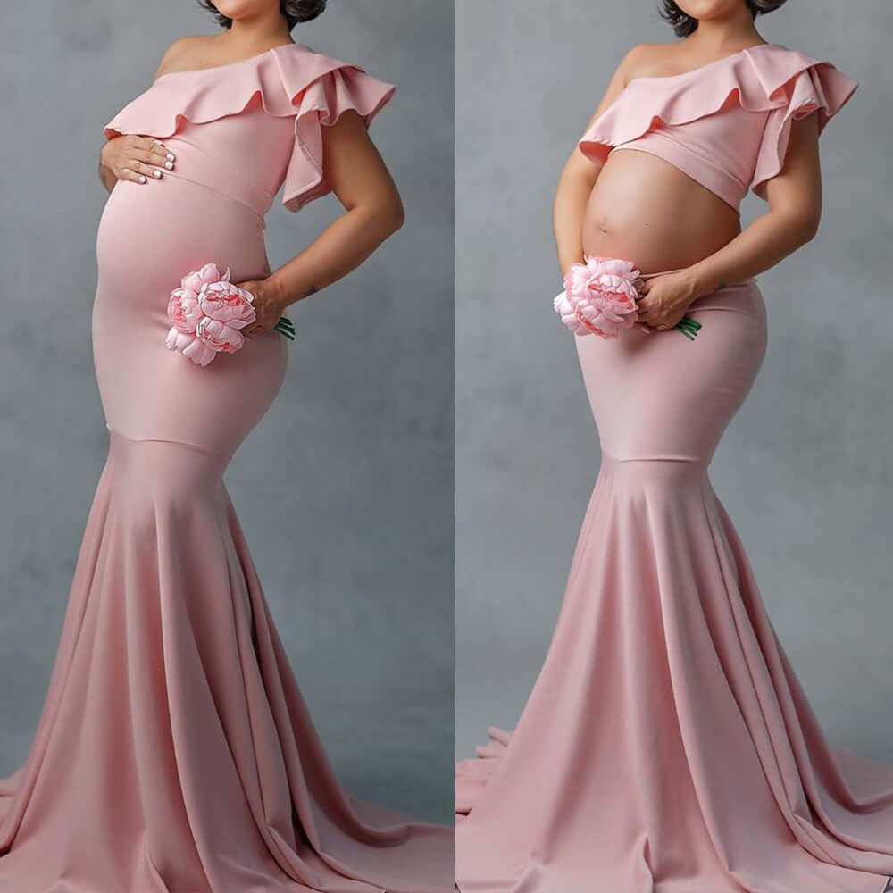 Sexy Long Dress For Pregnant Women
