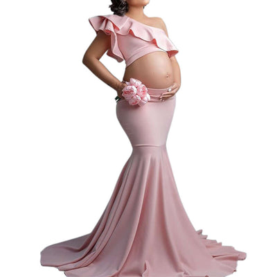 Sexy Long Dress For Pregnant Women