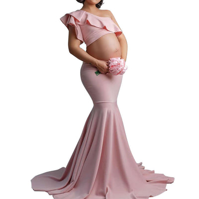 Sexy Long Dress For Pregnant Women