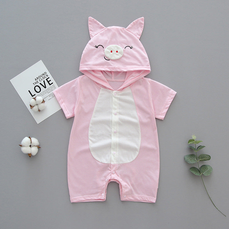Summer baby romper for boys and girls
