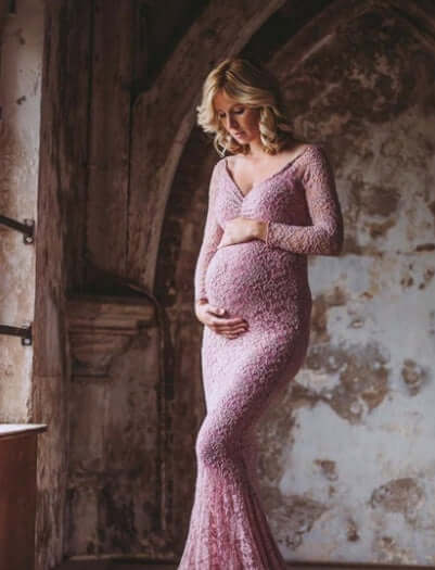Elegant Maternity Dress