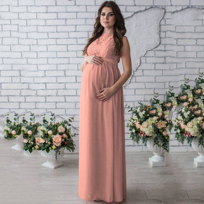 Beautiful Sleeveless Maternity Dress