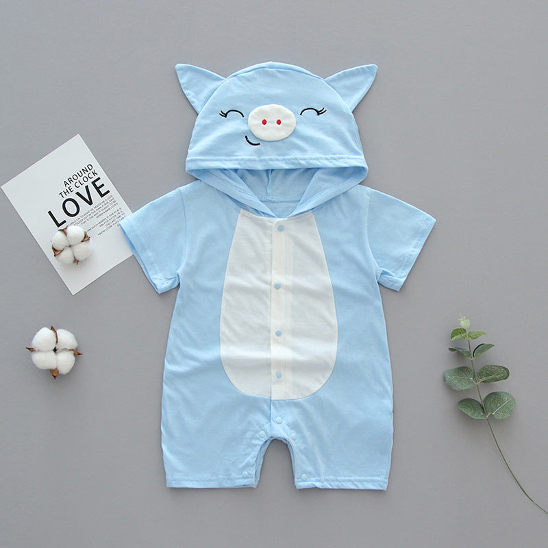 Summer baby romper for boys and girls