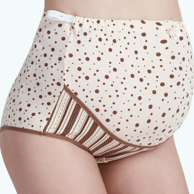 Maternity underwear, adjustable high waist pants