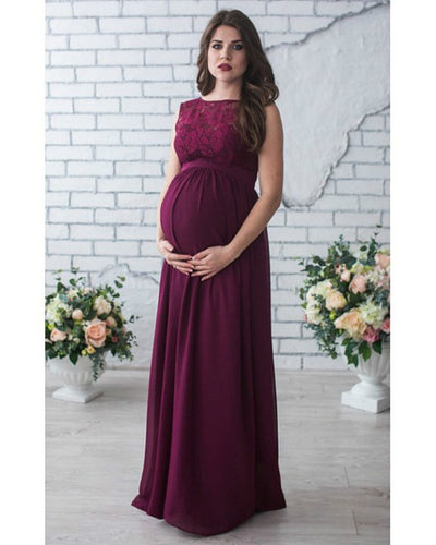 Beautiful Sleeveless Maternity Dress