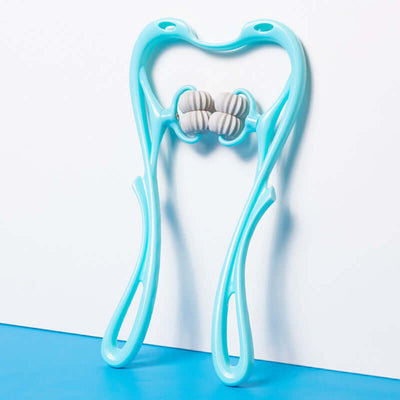Multifunctional Manual Six-wheel Neck Massager